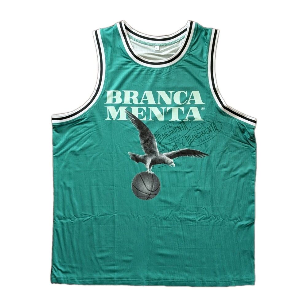 RARE Fernet-Branca Basketball Jersey 2026 March Madness Promo NEW Bartender Lg